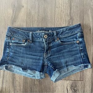 American Eagle Shortie Jean Shorts